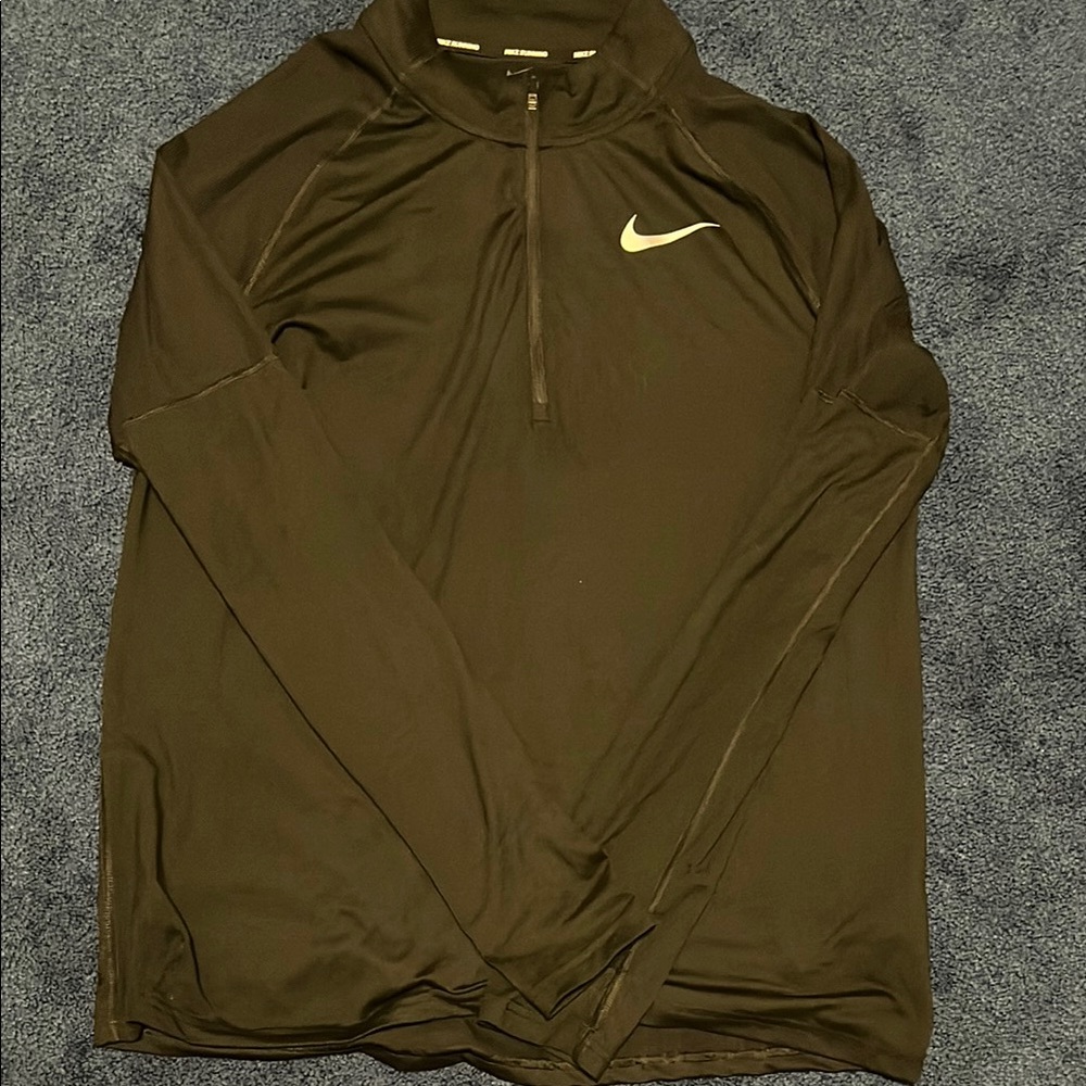 Nike Men's black half zip